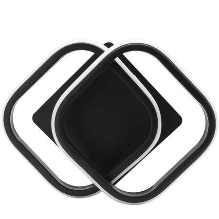 Lampa Sufitowa LED Plafon CASPER 24W 4000K Czarny