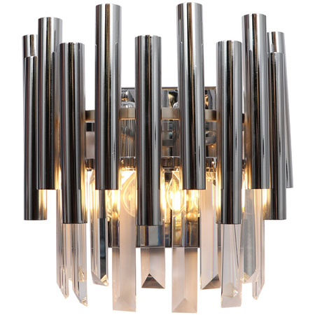 Lampa Ścienna Kinkiet MADISON Chrom 2xE14 Milagro