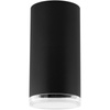 Lampa Sufitowa Reflektor LED Oprawa Spot Tuba GU10 IP44 ADERO Czarna Lumiled