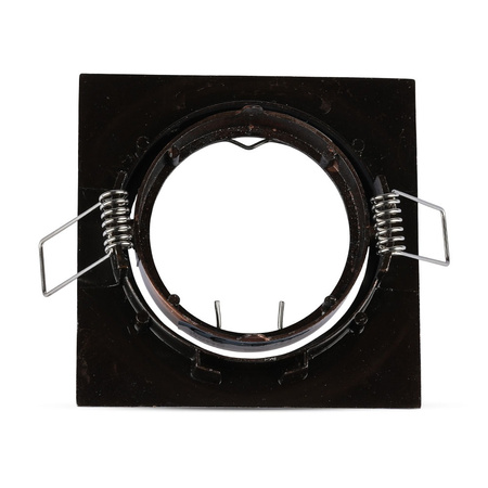 Oprawa Sufitowa Podtynkowa Oczko GU10 Kwadratowa Brązowa VT-779 V-TAC