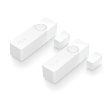 Inteligentny Czujnik Kontaktu do Okien i Drzwi Biały Bateryjny SMART Zigbee Contact Sensor Secure Philips HUE 2 szt.