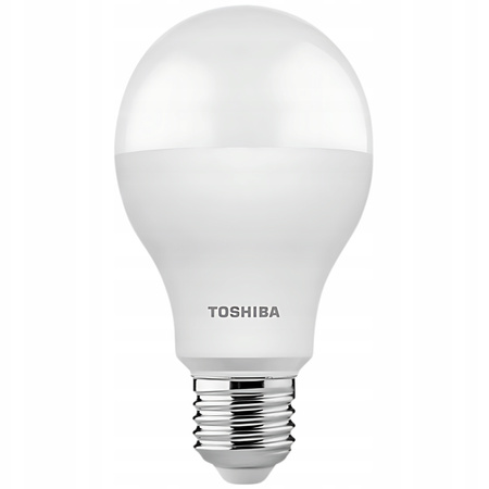 Żarówka LED E27 A60 14W = 100W 1521lm 6500K Zimna Ściemnialna TOSHIBA