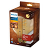 Żarówka LED Globe E27 G125 5.5W = 40W 470lm 2200K Ciepła Filament Bursztynowa PHILIPS Ściemnialna