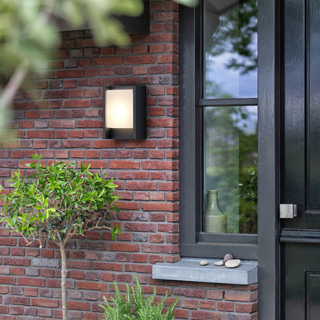 Lampa Ogrodowa LED Kinkiet Elewacyjny ARBOUR 3,8W 2700K Ciepła IP44 Antracyt PHILIPS