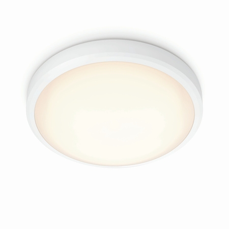 Lampa Sufitowa Plafon Łazienkowy LED 17W 1500lm 2700K IP44 Biała Doris Bathroom Philips