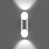 Lampa Ścienna Kinkiet Góra Dół G9 Tubularna Biała Nowoczesna Penne Sollux