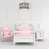 Lampa wisząca MIŚ 1xE27 Dziecięca Drewniane Misie Szara MLP4961 Milagro Metal + Tkanina + Drewno