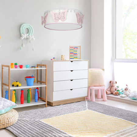 Lampa Wisząca Sufitowa PAPILLON 1xE27 Milagro