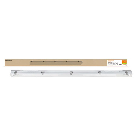 Lampa Oprawa Hermetyczna G13 Natynkowa Szary 128x6.5cm IP65 IK08 Dampproof Ledvance