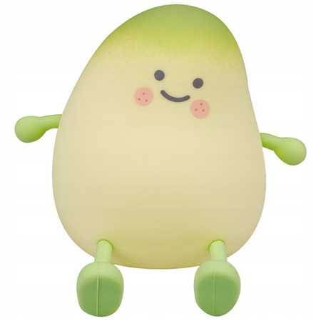 Lampka Nocna LED Biurkowa Stołowa Dziecięca 1W 15lm 3000K Ciepła 360° Zielony Mango Masterled