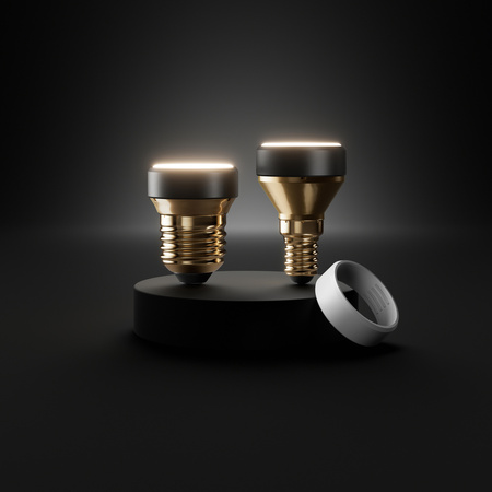 Żarówka LED Reflektor E14 3.5W = 26W 270lm 2700K Ciepła 100° Ściemnialna FLAT LAMP Osram