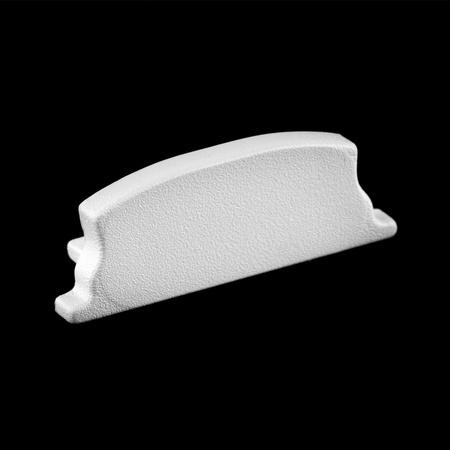 Profil Aluminiowy do LED KM34 Srebrny Natynkowy 1m + Przesłona mleczna + Zaślepki