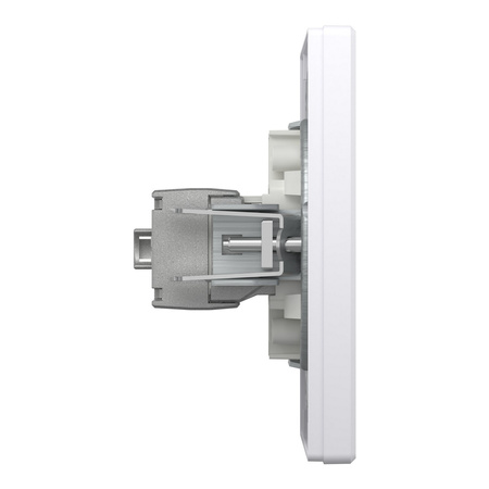 Gniazdo Komputerowe RJ45 kat. 5e STP z Ramką Białe SCHNEIDER ASFORA