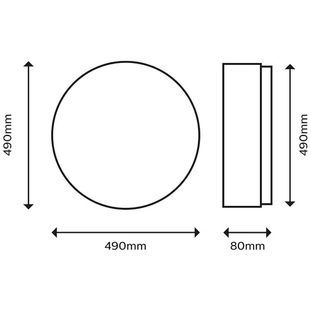 Lampa Sufitowa Plafon LED 36W 3800lm 4000K Biała Moire CL200 Philips