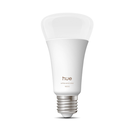 Żarówka LED E27 A60 11.8W = 100W 1600lm 1800-20000K CCT + RGB SMART Inteligentna Bluetooth ZigBee White and Color Ambiance Philips HUE