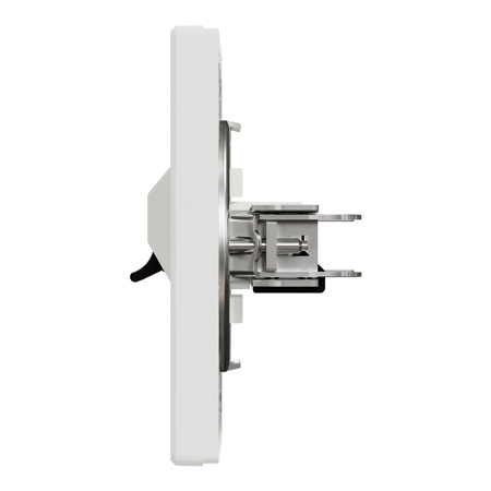 Gniazdo Głośnikowe Podwójne Podtynkowe Białe SCHNEIDER ASFORA