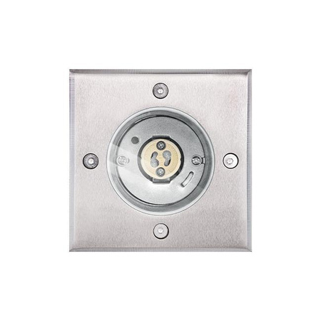 Lampa ogrodowa najazdowa gruntowa LED GU10 Kwadratowa IP66 IK09