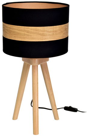 Lampa Stołowa TERRA 1xE27 Biurkowa Nocna Milagro