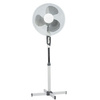 Wentylator Podłogowy Wiatrak Stojący Cyrkulator 40W Biały Cichy Pokojowy