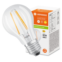 Żarówka LED A60 E27 7W = 60W 806lm 2700K Ciepła Biała FILAMENT ŚCIEMNIALNA LEDVANCE