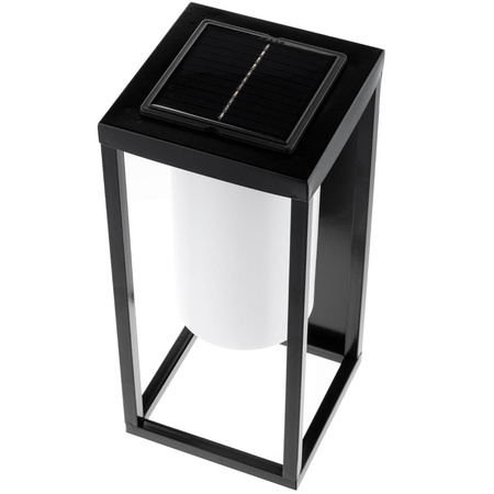 Lampa Solarna LED Zewnętrzna Ogrodowa Stojąca 3000K IP44 28,5cm Czujnik Zmierzchu