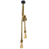 Lampa Wisząca Sufitowa ROPE 2xE27 SZNUR LOFT Vintage - GOLDLUX (Polux)