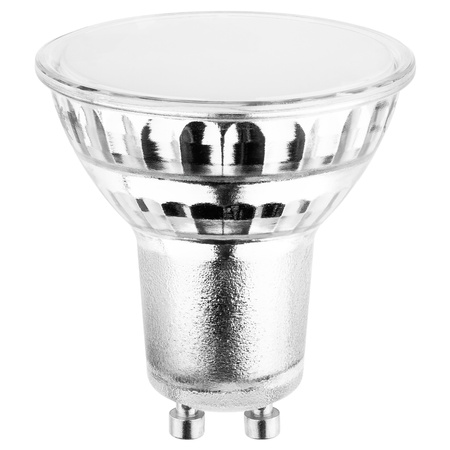 Zestaw 10x Żarówka LED GU10 6W = 50W 580lm 6500K Zimna 120° Szklana LUMILED