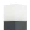Lampa Ogrodowa Zewnętrzna Stojąca SŁUPEK Cube CB-830 DG E27 83cm Su-Ma