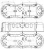 Puszka Końcowa Potrójna Podtynkowa Instalacyjna Elektryczna PK60 PAWBOL
