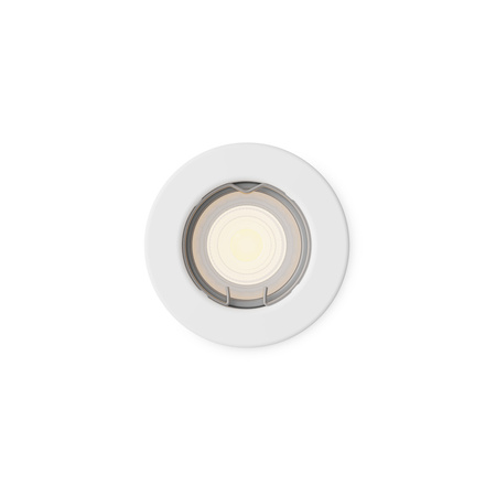 Oprawa Podtynkowa Wpuszczana LED GU10 Stała Aluminiowa Okrągła Biała Peridot Philips