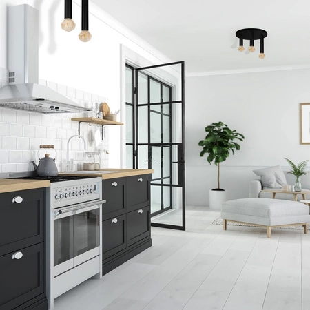 Lampa Sufitowa Hank 2xE27 Milagro