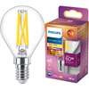 Żarówka LED E14 Kulka P45 5.9W = 60W 806lm 2200-2700K Ciepła CRI90 FILAMENT Ściemnialna WarmGlow Philips