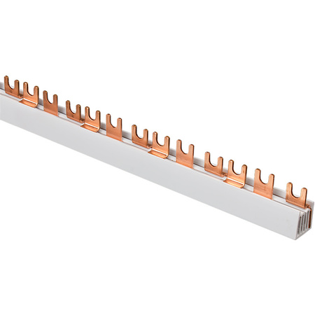 Szyna Łączeniowa Grzebieniowa Widełkowa Prądowa S18 3F 80A 16mm2 