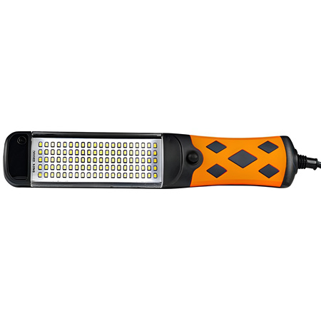 Latarka Warsztatowa Lampa Garażowa LED 230V 15W 960lm Magnes Haczyk na Kablu 5m MasterLED