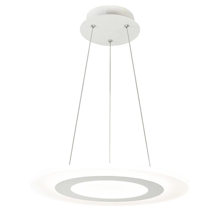 Modna LAMPA wisząca, SUFITOWA MIKELI 17W 4000K BIAŁA GOLDLUX (Polux)