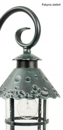 Lampa Ogrodowa Zewnętrzna Stojąca SŁUPEK Toledo K 4011/1/R E27 54cm Su-Ma