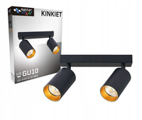 Lampa sufitowa LED ERIS GOLD 2x GU10 regulowana