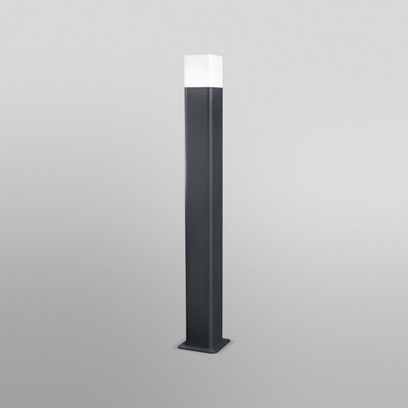 Słupek Ogrodowy Lampa LED INTELIGENTNA 9,5W RGB+W Szary 80cm SMART+ WiFi CUBE LEDVANCE