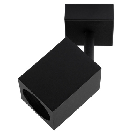 Kinkiet Sufitowy Lampa Ścienna Reflektor GU10 QUANTUS Czarna