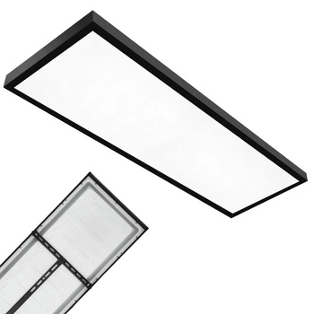 Panel LED Natynkowy 36W 3960lm 4000K 120° Neutralny Czarny 30x120cm Brisbane Kobi