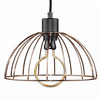 Lampa Wisząca Sufitowa Druciana GOLDEN ROSE LOFT E27 Metal