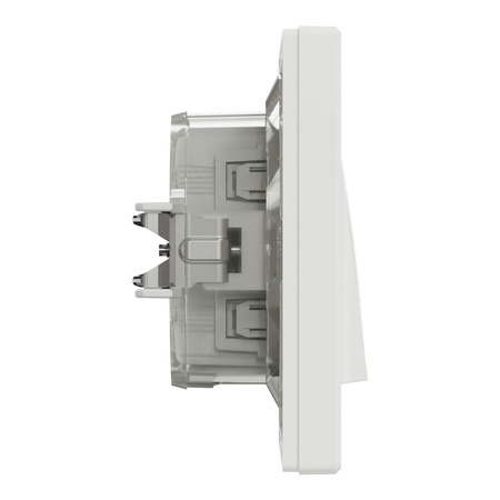 Włącznik Światła Pojedynczy Jednobiegunowy z Ramką Łącznik IP44 SCHNEIDER ASFORA