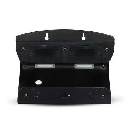 Lampa LED 6,8W Solarna Ścienna 4000K Z czujnikiem ruchu Czarny VT-767 V-TAC