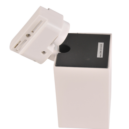 Reflektor Szynowy GU10 Biały+Czarny do Szynoprzewodów Square POLUX