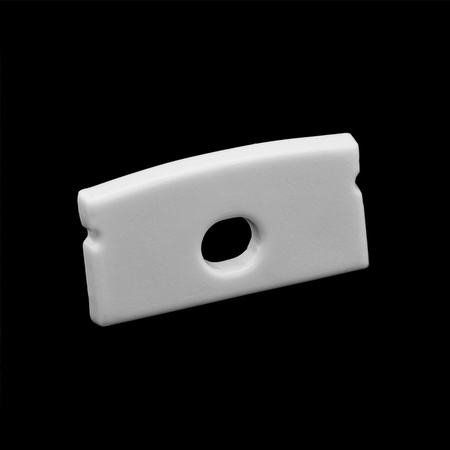 Profil Aluminiowy do LED KM36 Srebrny Natynkowy 2m + Przesłona mleczna + Zaślepki