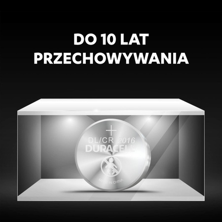 BATERIE Pastylkowe GUZIKOWE Duracell DL-2016 Blister 1szt