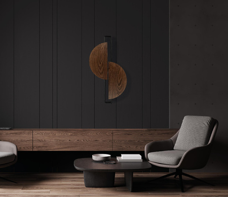 Kinkiet Ścienny Lampa Natynkowa LED 14W 340lm 3000K Ciepła Brązowa Nowoczesna SUNRISE LED 7652 Nowodvorski