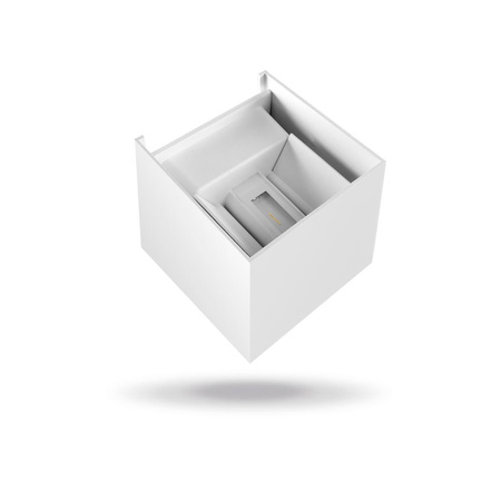 Kinkiet Ogrodowy Lampa Elewacyjna Zewnętrzna LED 6W 580lm 2700k Ciepła Biała ERIC Videx