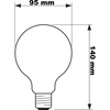 Żarówka LED E27 G93 7W = 60W 806lm 2700K Ciepła PHILIPS