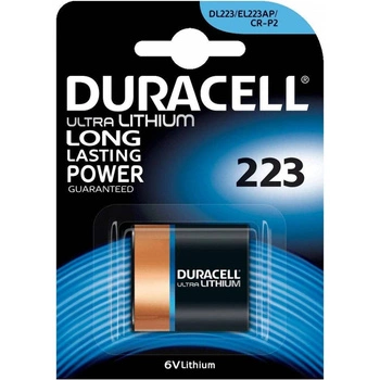 Bateria litowa DURACELL CRP2 DL223 CR-P2 6V Blister 1szt.